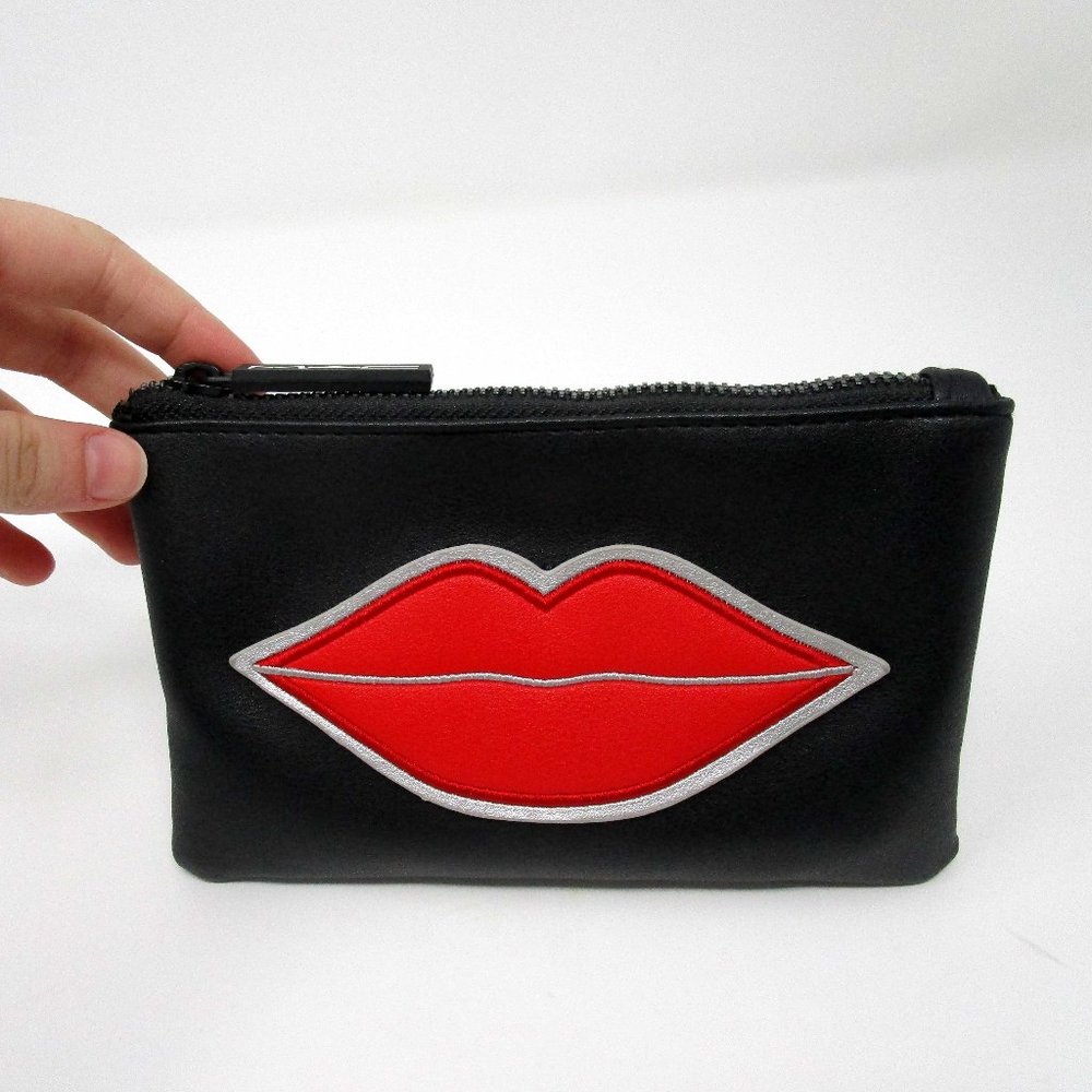 MAC Cosmetics Makeup Bag Clutch Red Lip